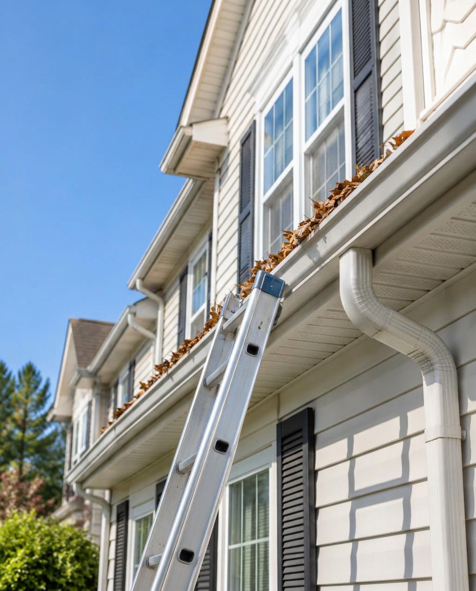 Professional gutter cleaning service